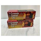 Creosote Control Logs - Qty 2, New