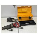 Belt Sander, Milwaukee Sawzall, Toolbox