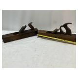 Vintage Wooden 16" Hand Planes - Qty 2