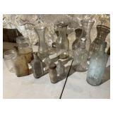 Vintage Bottles, Carafe, Juice Bottle