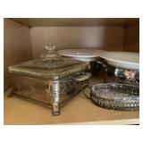 Glass Casserole Dishes and Cradles -May be Vintage