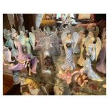 Thomas Kinkade Floral/Garden Guardian Angels