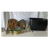 Assorted Brass and Copper Decor