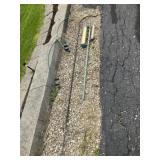 Shepard Crook, Deck Hangers, Rain Gauge, Temp