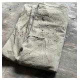 Canvas Tarp - Sz Unknown