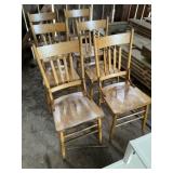 Wood Chairs - Set of 6