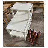 Vintage End Table, Coat Tree, Table Legs -Set of 4
