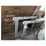Wood Blocks, Lumber, Saw Horses