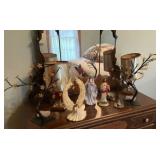 Table Lights, Religious Figures, Lighted Trees,