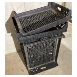 Plastic Bakery Bread Racks - 7pcs