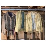 Leather/Buckskin Jackets - Ladies