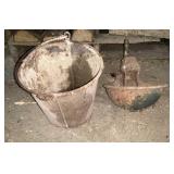 Vintage Bucket, Cattle Drinker