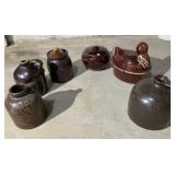 USA Pottery Gravy Bowl, Old Jugs