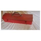 Metal tool Box w/Sockets