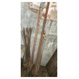 Fence Posts - 20+/- , T-Posts Qty 3 - 48",