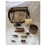 Vintage Plug Lures, Floats, Eagle Claw