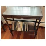 End Table/Book Shelf Combo