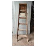 Wood Step Ladder - 6