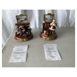 Thomas Kincaid Figures - 2pcs