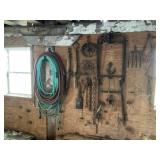 Hose, Eveners, Hay Forks, Pulley and More