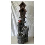 Yard Fountain 36ï¿½ Tall - Not Tested
