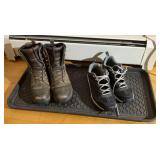 Insulated Boots Sz 9.5, Tennis Shoes  Sz 10, Mat