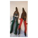 Tin Snips - Qty 14, Parker Kalon Metal Punch