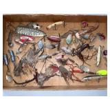 Vintage Lures - Crazy Crawler, Kastzky Lazy Ike,