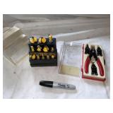 Router Bit Set, Snap Ring Plier Set