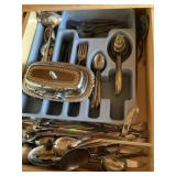 Silverware Set, Butter Dish