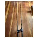 Fishing Rods w/Bait Cast Reels - Qty 2