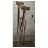 Mauls,Axes, Pry Bars - Qty 2 of Each