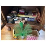 Puzzles, Games, Checkers, Tin Cans w/Contents