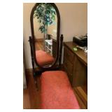Floor Mirror, Bench