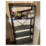 Metal Shelf 60x30x12 - No Contents, 5 Shelves