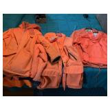 Orange Hunting Jackets - Sz L, Sz M, Pants