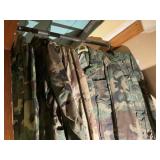 Military Camo Pants, Jackets - Light and Insulated