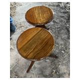 Small Side Tables 16"H x 13"D - Qty 2