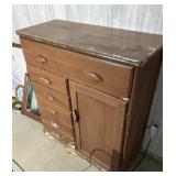 Wood Dresser 38x16x42