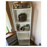 Shelf w/Contents - Copper Truck, Tins and More