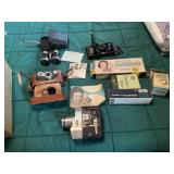 Vintage Cameras, Movie Camera, Binoculars - Argus,