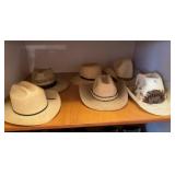 Cowboy Hats, Straw hats