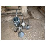 Oil Cans, Funnels