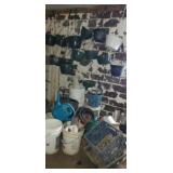 Hanging Garden Pots, Planters, Watering