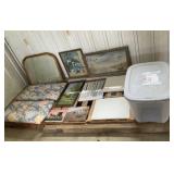 Mirror 32ï¿½x27ï¿½, Art, Patio Cushions, 12Qt Tote