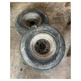 Tires w/Rims 4.80-8.4 Bolt