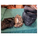 Sleeping Bag, Duffel Bags - Qty 2