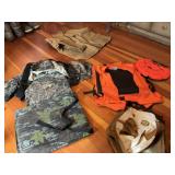 Turkey Vest, Orange Vest, Canvas Jacket and Pants,