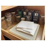 Tupperware, Canning Jars - 3 Full Salt Boxes