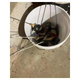 Ice Fishing Poles, Auger, Beaver Dam Tip Ups